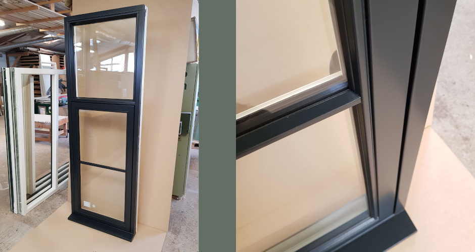 Bespoke dual colour timber windows